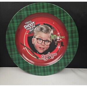 You'll Shoot Your Eye Out Platter A Christmas Story Ralphie Serving Tray 12"
